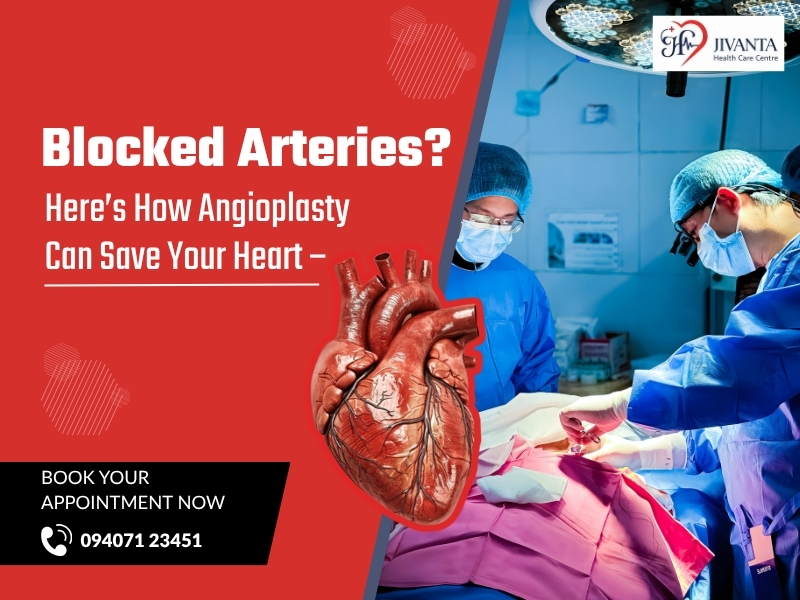 Angioplasty procedure showing stent placement by Angioplasty Specialist in Jabalpur to treat blocked arteries