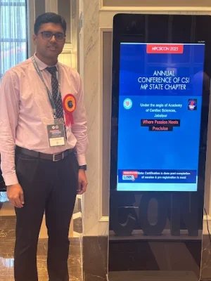 Dr Animesh Gupta at CSI conference Jabalpur event